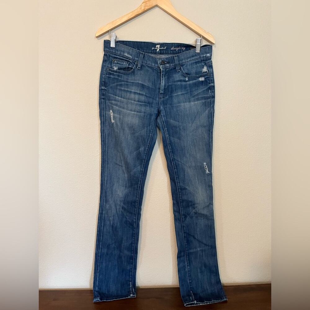 7 For All Mankind Straight Leg Jeans